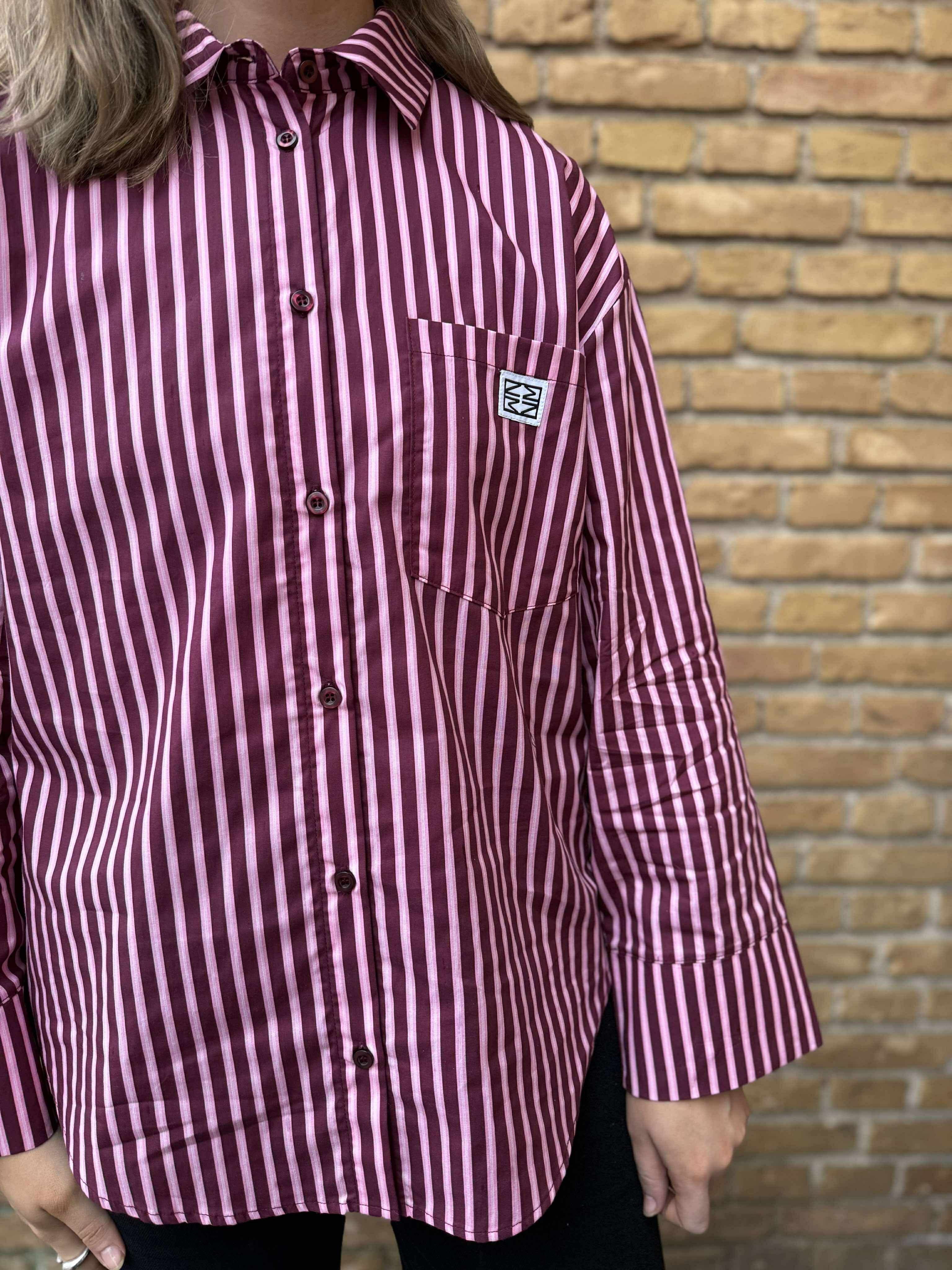 NMFRIDA Shirt - Windsor Wine